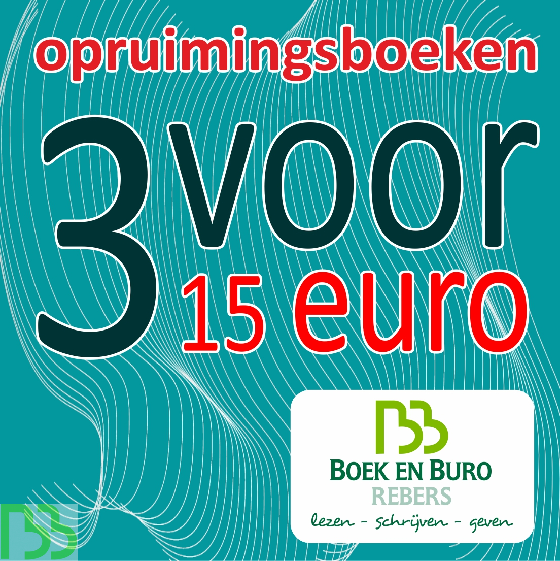 je kunt nu nog profiteren van onze boeken opruiming, nu de laatste opruiming 3 boeken voor 15 euro.

#zevenaar #boekenburo #opruiming #zininzevenaar #rebers
