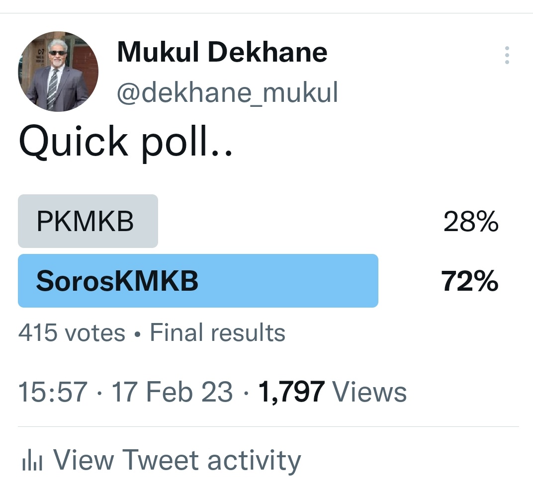 dekhane_mukul's tweet photo. So the verdict is quite clear!!
#SOROSKMKB
🤪😂🤪 https://t.co/QzXugZ3U6w