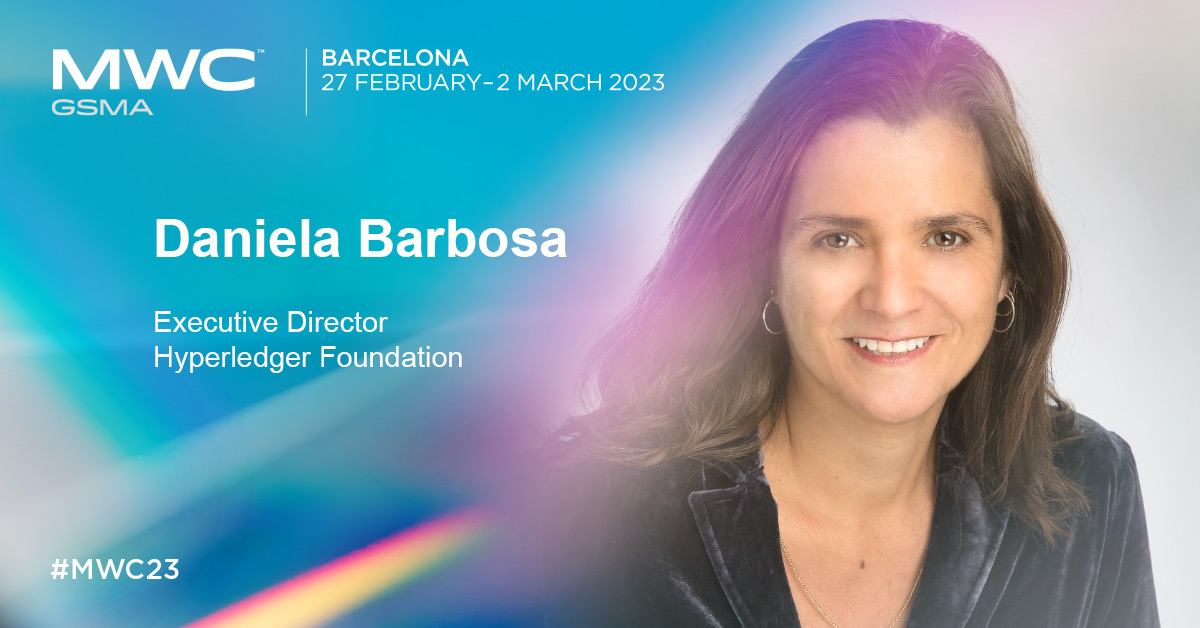 lfdecentralized's tweet photo. Who's headed to @WCHub #MWC23 in Barcelona? Don't miss the opportunity to meet and hear from @danielabarbosa DeFi-ning Opportunities | Wednesday 14:45 – 15:45 &amp; Recentralizing Identity for a Decentralized Future Format: Tuesday 17:15 – 17:45 #HyperledgerInAction #blockchain https://t.co/zNeILOMaFV