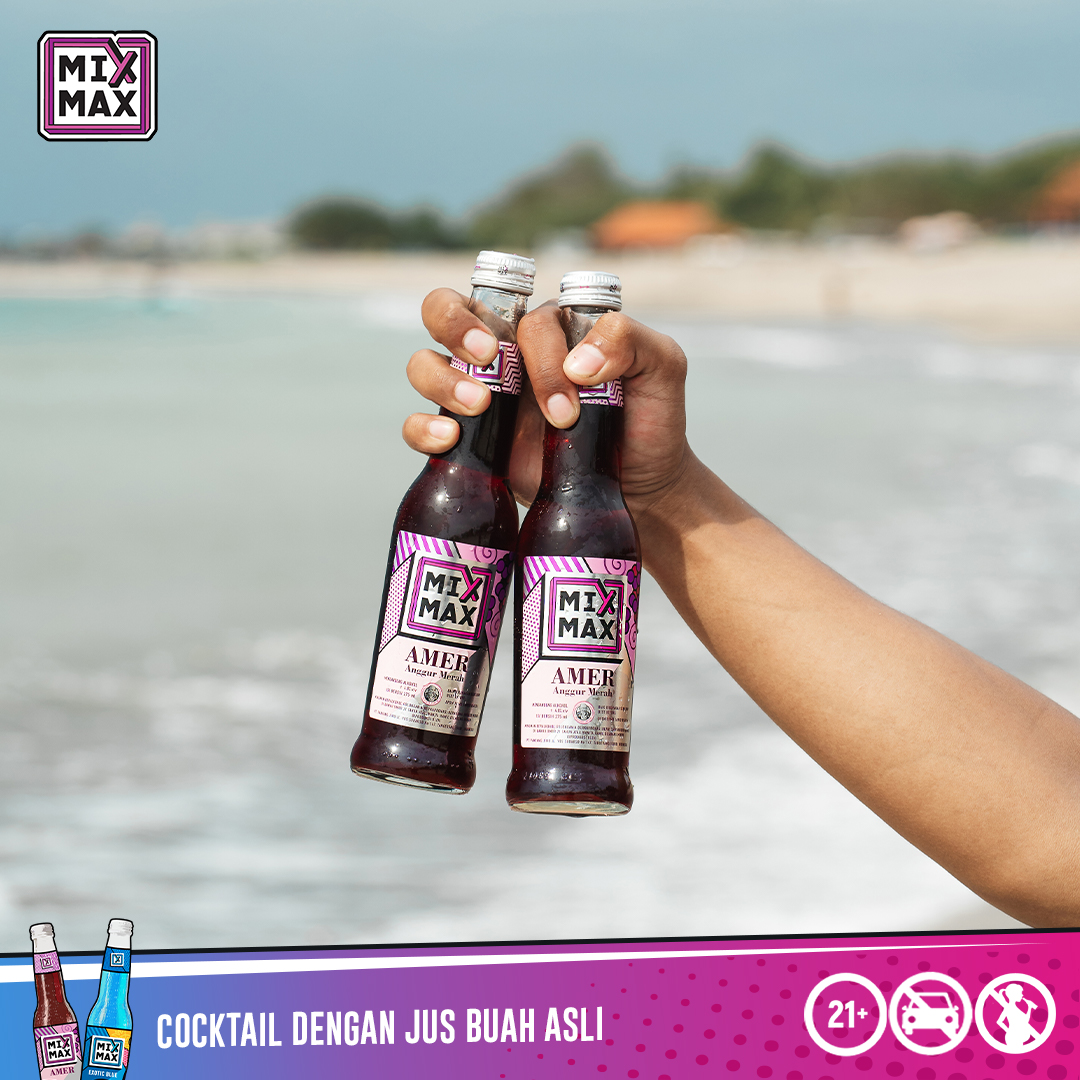 Enjoy your Mix Max Amer by the beach! 

#MixMaxFruitCocktail #MixMaxFreshenUpYourDay