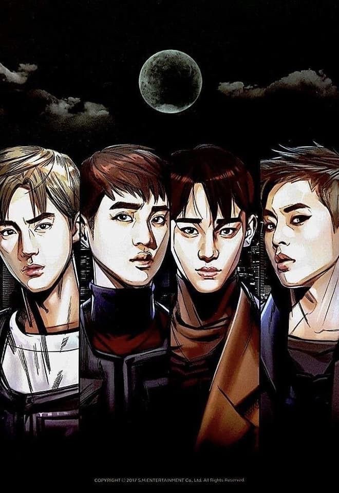 legendsexo_'s tweet photo. I can't believe sm's didn't continue EXO's comic theme, like this concept is the best ever thing sm ever made https://t.co/2oQjCidJP2