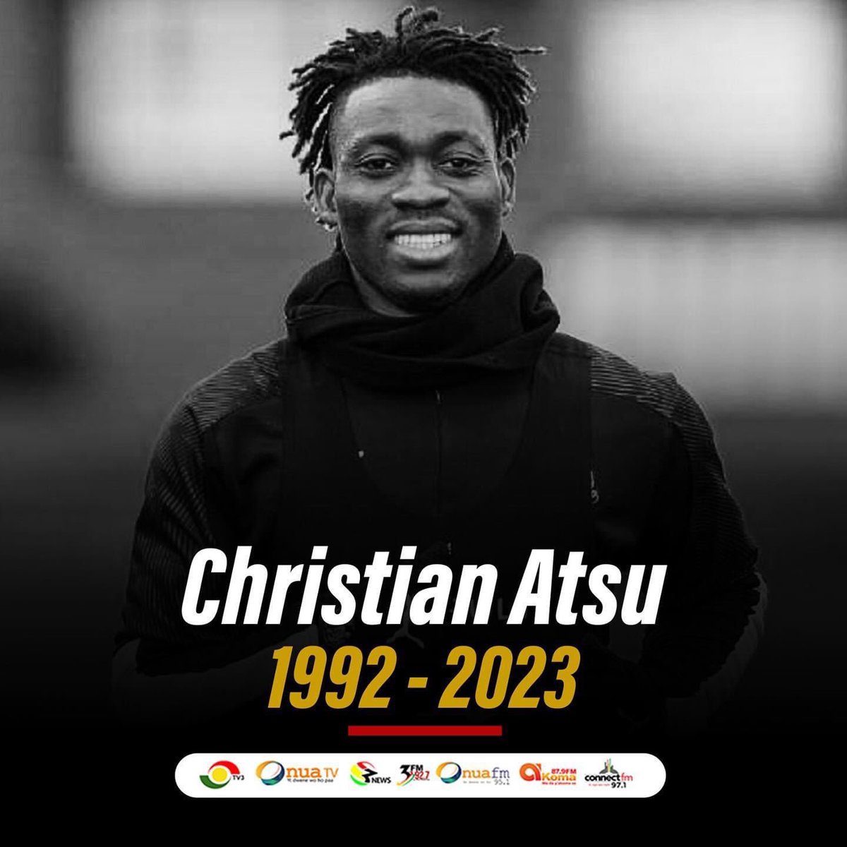 drewura's tweet photo. Woke up to this sad news. Rest in peace Atsu. My condolences to his family. It’s well ❤️🙏🏾. #RIPChristianAtsu #ripatsu #RipLegend #itswell #ghana #Football #sadday https://t.co/5U5QIfPVMc