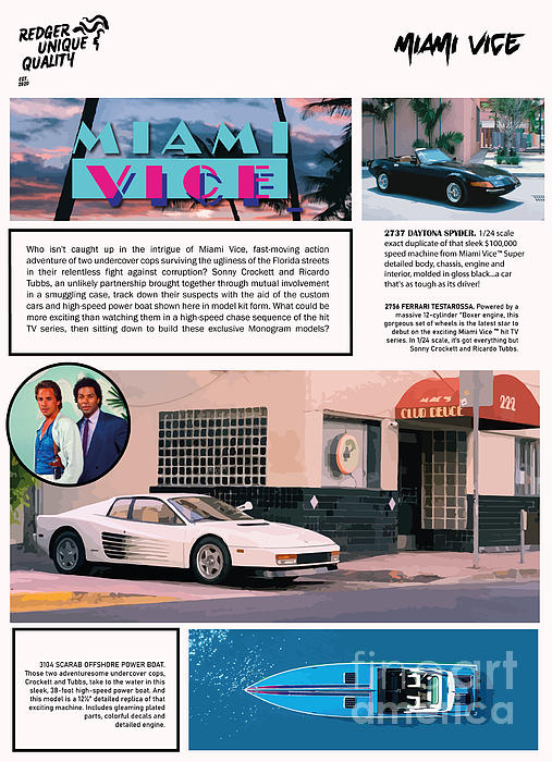 Emilhd5's tweet photo. New artwork for sale! - "Miami Vice Introduction ed." - https://t.co/ZxqW0xbqiq @fineartamerica https://t.co/R7kUhQtaF6