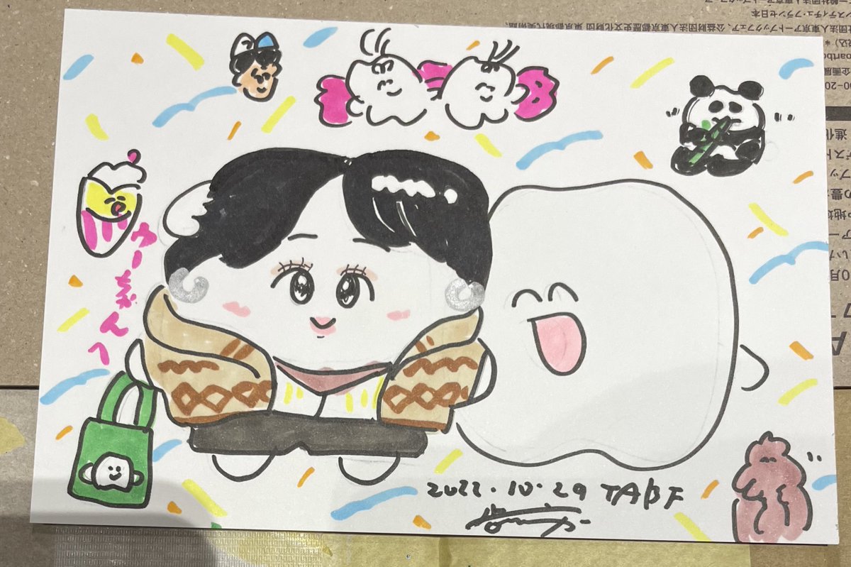 似顔絵のご予約開始しました!お一人2500円ペア3500円ブライダル5500円です!ペア、ブライダルの場合もひと枠でご予約承ります。今回新たにタイバージョンもあります!

https://t.co/wi5WB7ysKe https://t.co/PSDQpnjfc8 