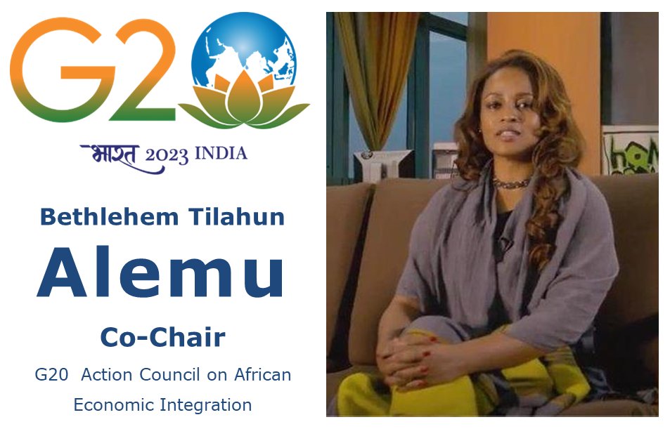 Honored to be asked by Shri Natarajan Chandrasekaran , Chairman of Tata , to be The Co-Chair of The G20 Action Council on African Economic Integration. India is in the Presidency role of The G20 , and this is a pivotal year for #Africa  and #Ethiopia  to accomplish huge things.