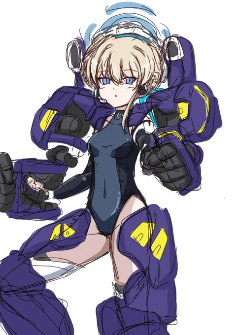 トキちゃんのピックアップへの歓喜と石が無い現状に魂が震える\\\\٩( 'ω' )و ////あっ、以前ノリで落書きしたトキちゃんボクサーモード置いときます_(:3」∠)_#ブルアカ #ブルアカイラスト部 