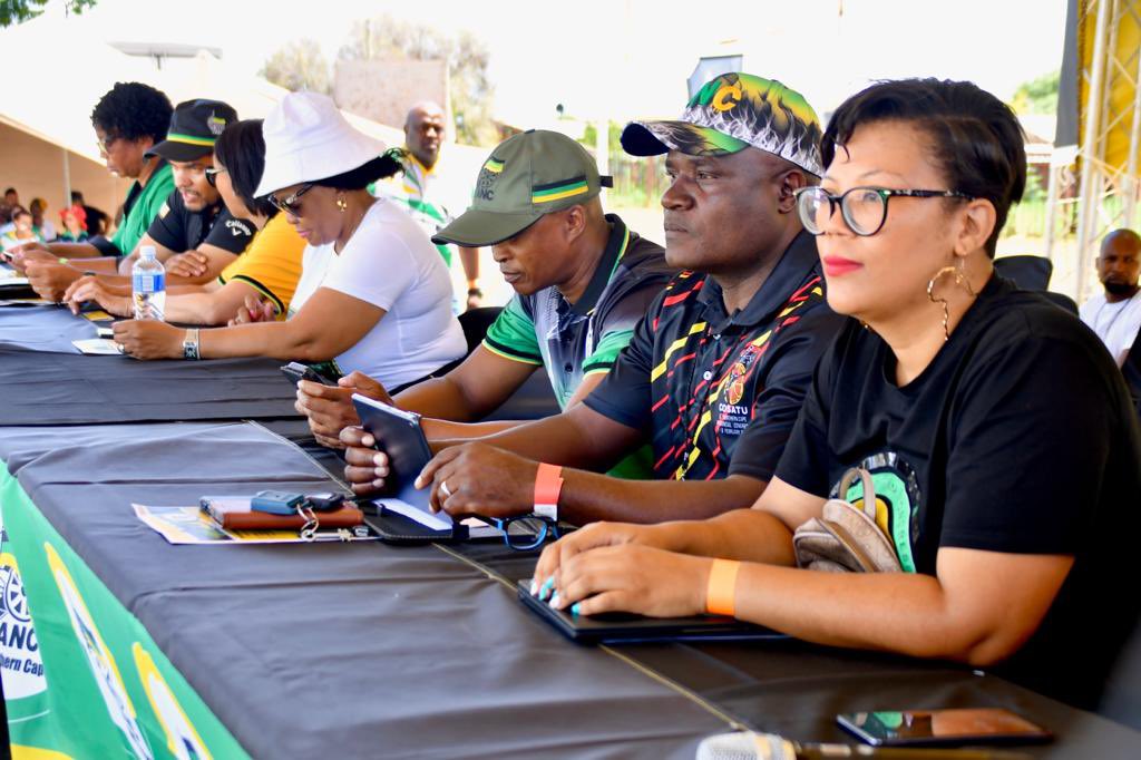AncNcape's tweet photo. ANC’s 111th ANNIVERSARY UNDERWAY

The ANC’s 111th Anniversary is well underway at Lucretia Primary School in Roodepan.

You can follow the live broadcast on 👇👇:

https://t.co/w0UtGc0ZPK

OR

https://t.co/8LYn3upwSR

#ANCNorthernCape 
#ANC111 
#BuildingBetterCommunities 
🖤💛💚 https://t.co/11IrrUttCI