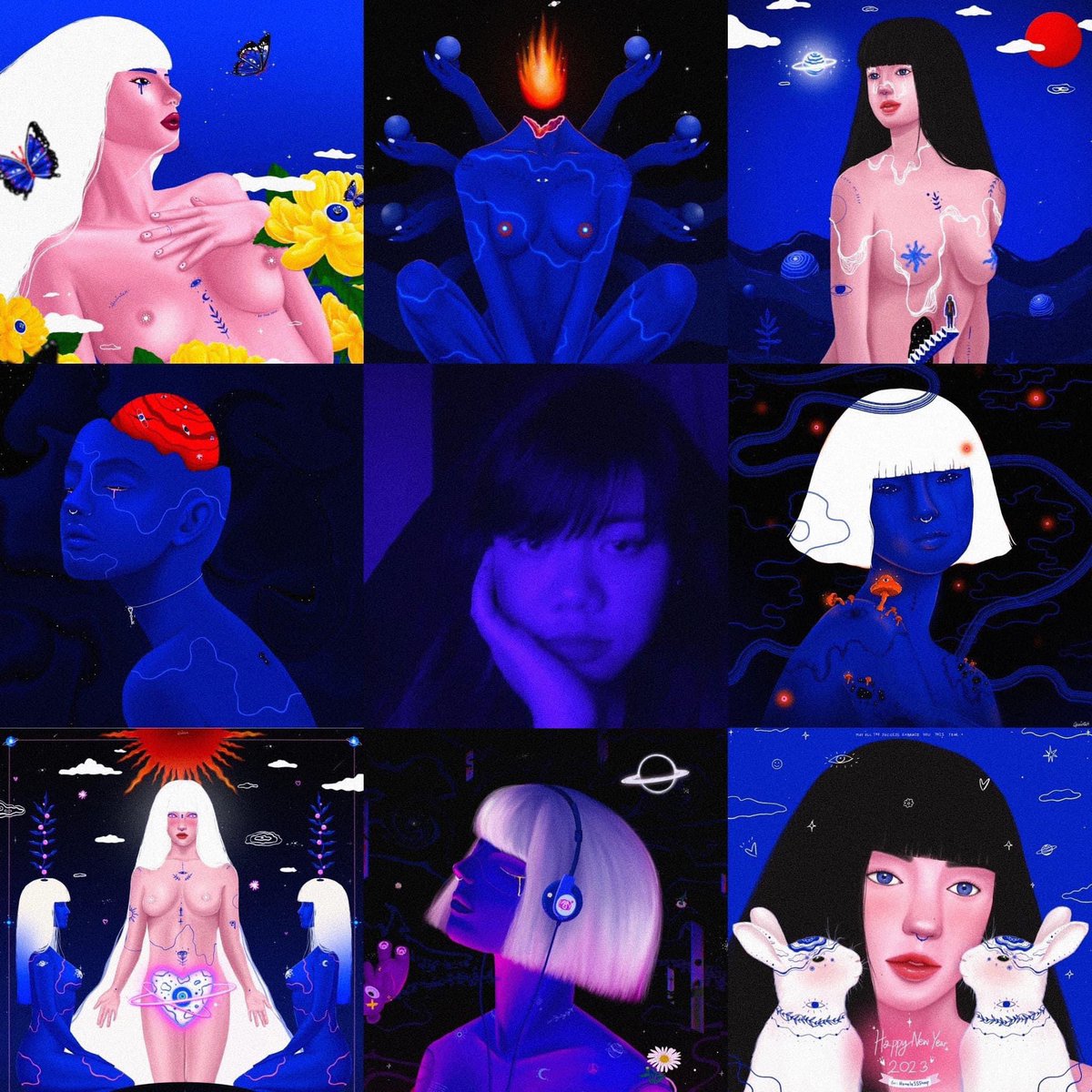 I’m ✷QuintaM✷ a small artist 
from Thailand

Update my work. My artwork is more detailed. try to work more carefully  The work will be different from last year. And the indispensable thing is Blue or Deep Blue 💙🧿💙

And thanks for all your support.

#KatoKrew #Artist #NFTs