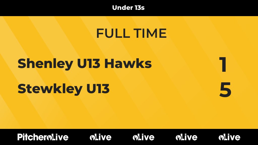 stewkleyfc's tweet photo. FULL TIME: Shenley U13 Hawks 1 - 5 Stewkley U13
#SHESTE #Pitchero
https://t.co/Mm87P7qqBD https://t.co/C1BmoWHgRS