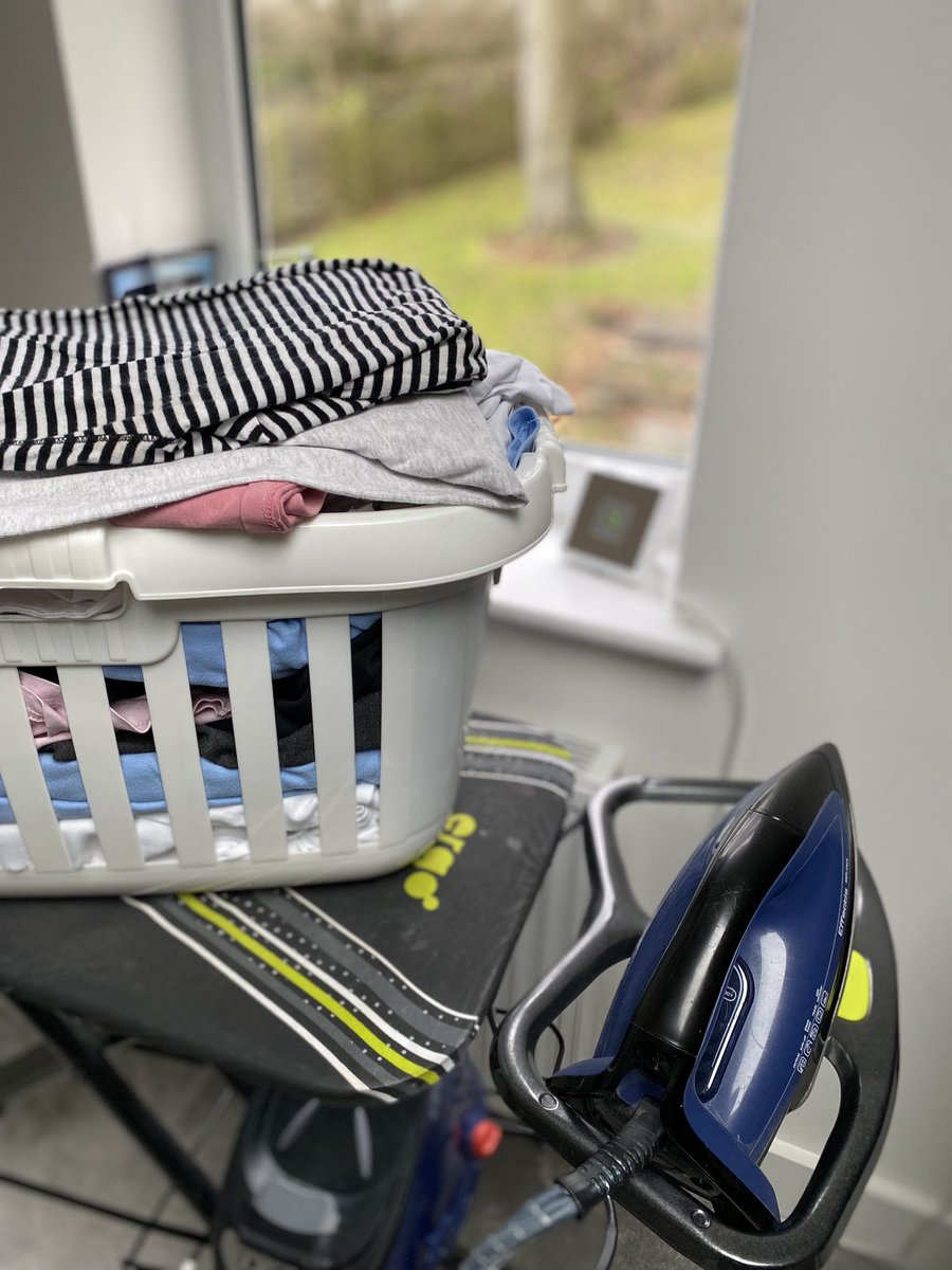 Doing household chores whilst learning was good advice in the recent #CommsHero podcast with @clarissalangham 

Going to smash through this pile of ironing and take in a few podcasts 🎧

commshero.com/why-is-rest-es…