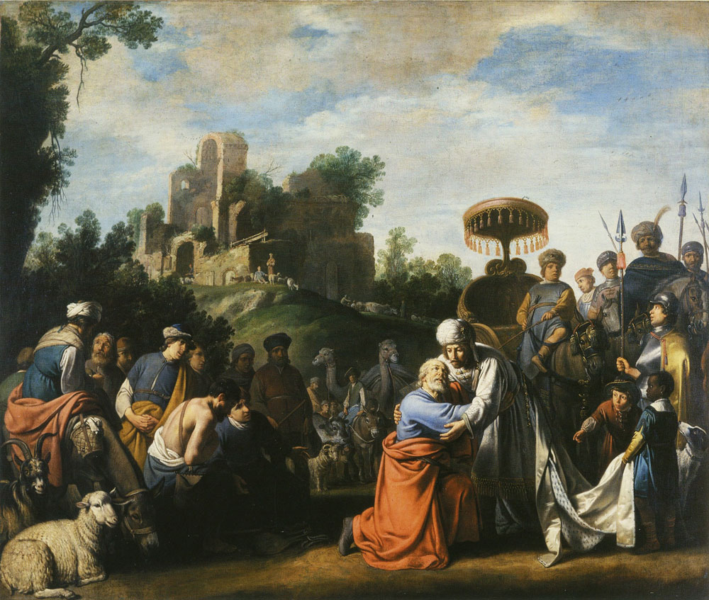 Claes Cornelisz. Moeyaert The Meeting of Jacob and Joseph in Egypt