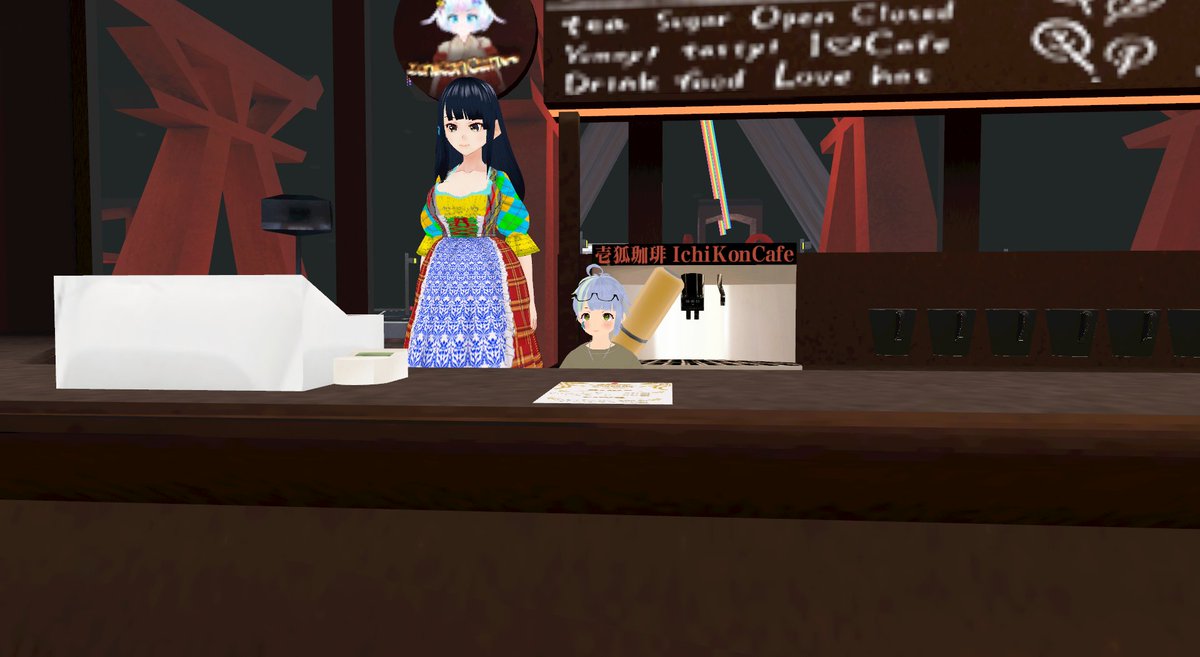 ginchaaan_3's tweet image. いちこん宇宙カフェ3号店 V14.2 IchiKonUchuCafe3rd #Unity2021 対応 cluster.mu/w/8042e9c1-0e3… #cluster