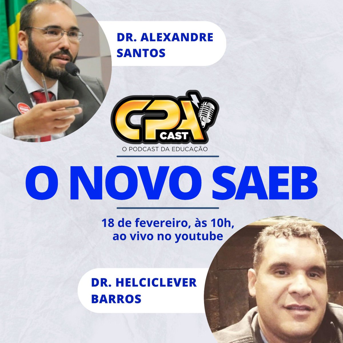Não perde este PodPapo sobre educação!

youtube.com/watch?v=dBZnib…

#saeb #inep #educacao #podcast #CPAcast