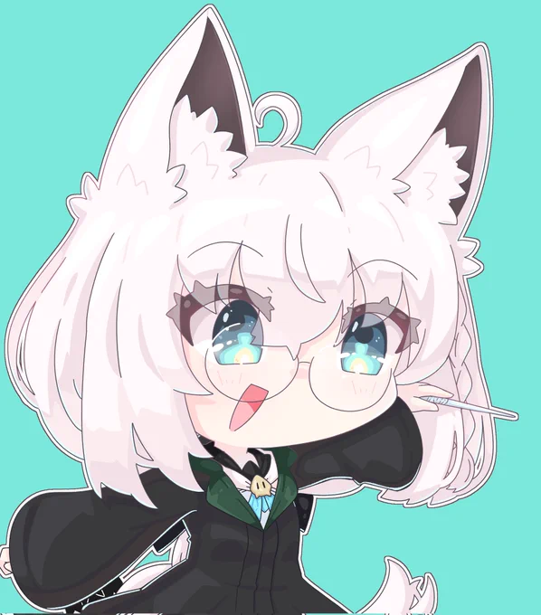 ๛ก(ー̀ωー́ก)#絵フブキ 