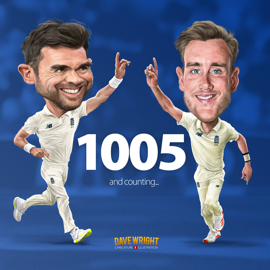 Officially the most succesful bowling partnership in Cricket... #ENGvsNZ #ENGvNZ #jimmyAnderson #StuartBroad #englandcricket