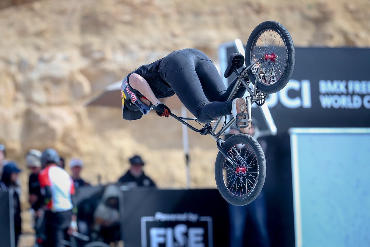 المشاركات في نهائيات #كأس_العالم_للدراجات_الاستعراضية يقدمن جولات رائعة ومميزة 😍👏