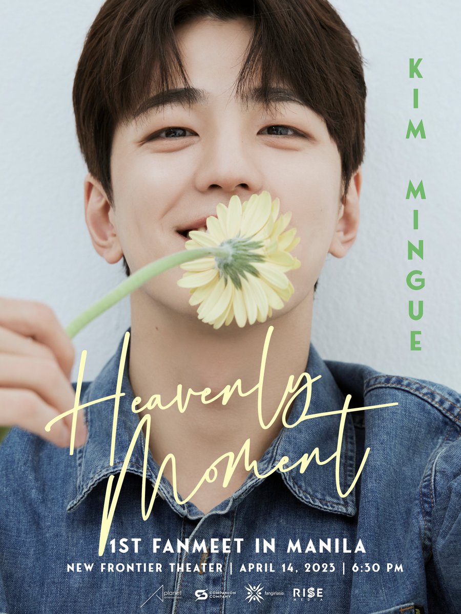 risemediaph's tweet photo. Get ready to have a heavenly moment with Kim Mingue this coming April 14 at the New Frontier Theater for his first-ever fanmeet right here in the Philippines!

It may not be a “Business Proposal,” but say yes and we’ll see you soon!

#MingueMomentinManila
#KimMingue #RiseMediaPH https://t.co/s5ZRk7FGzC