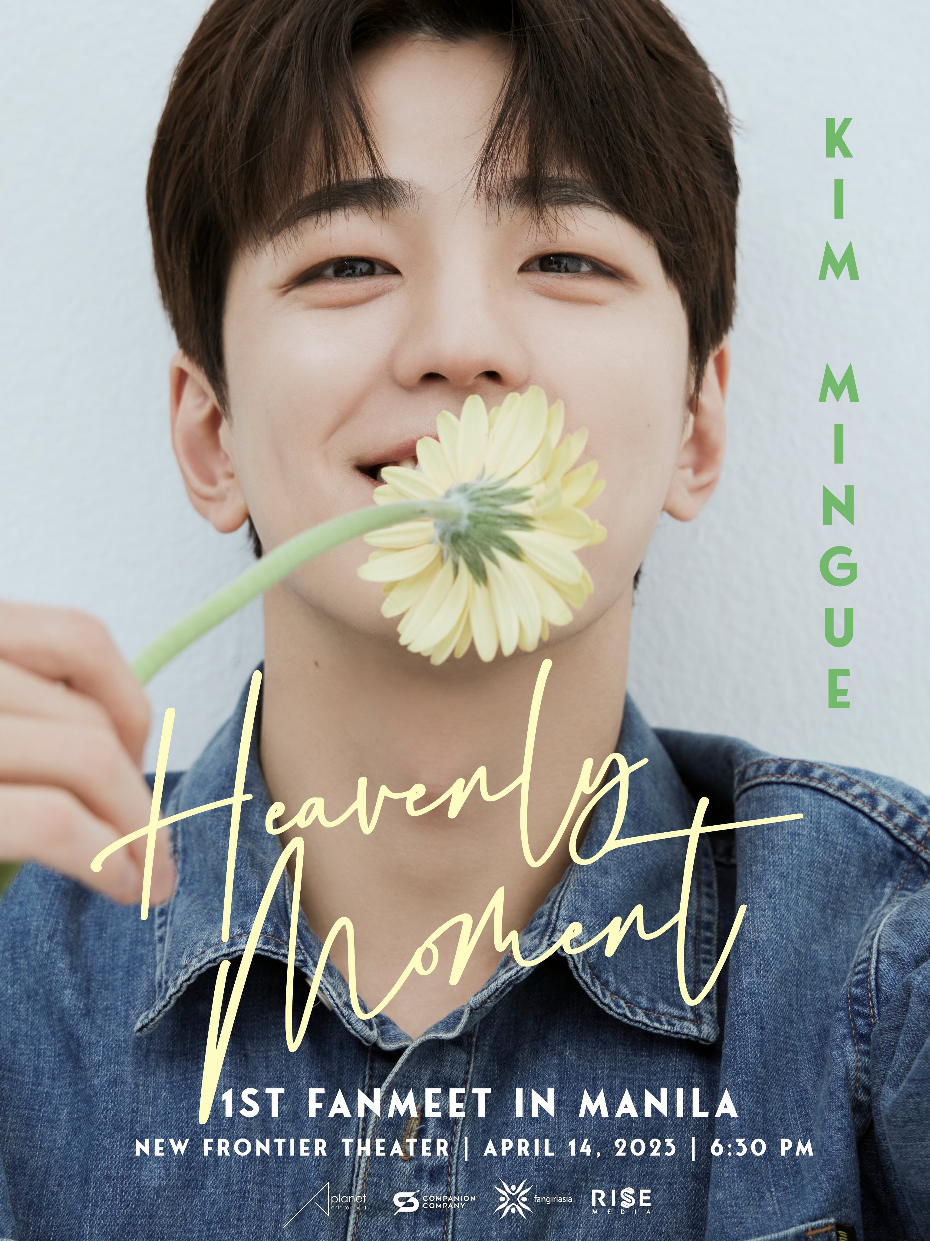 Kim Mingue Manila fanmeet poster