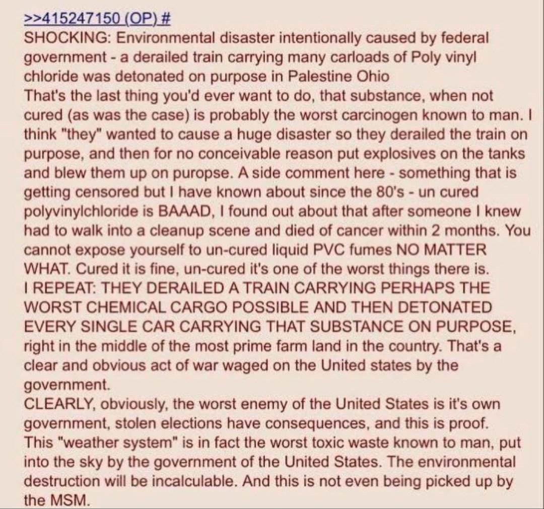 SebastianStep83's tweet photo. Derailment #Derailment #ACID #truth #expose #elite #humanrights #nuremberg #nurembergcode #military #tribunals https://t.co/ZdDOpC7JUn