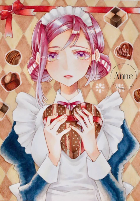 #これを見た人はメイドをTLに放流しよう  唯一のメイドちゃんです