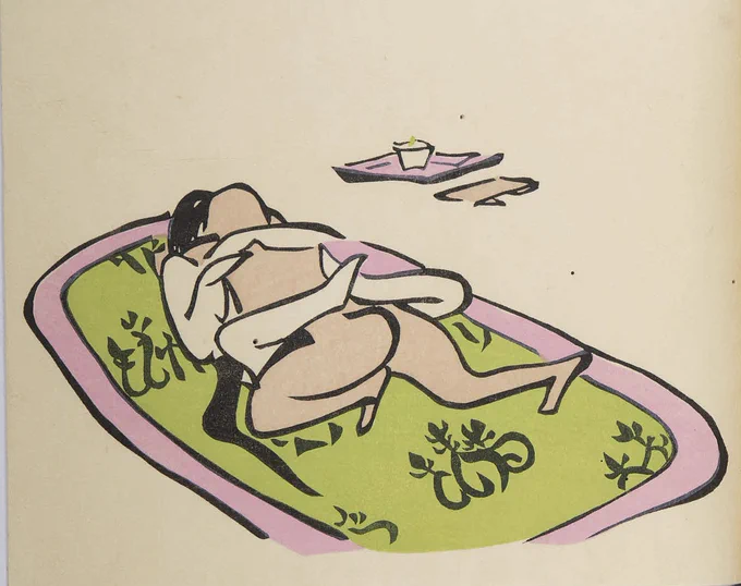 先日のツイートの絵がすごく可愛いと人気のなのですが、この絵師さんが交わりを描くとこんな感じの絵です。  