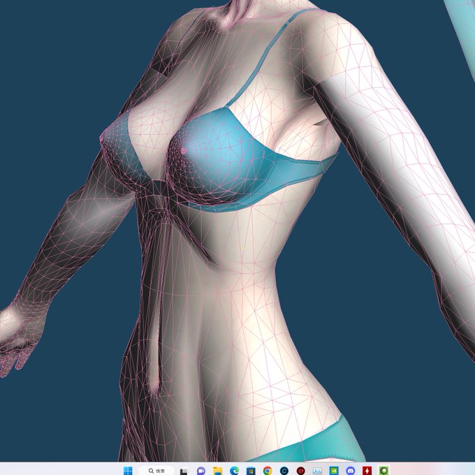 ふと思いつきでモデル改造中 