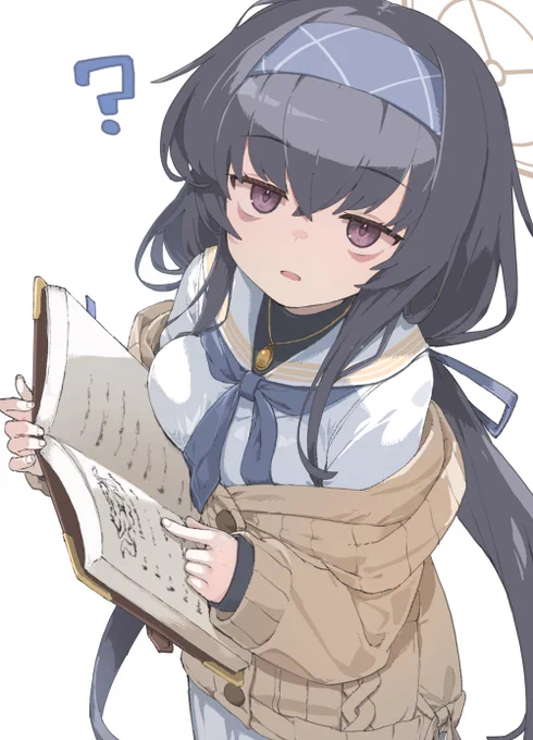 先生、きいてます?#ブルーアーカイブ #古関ウイ 
