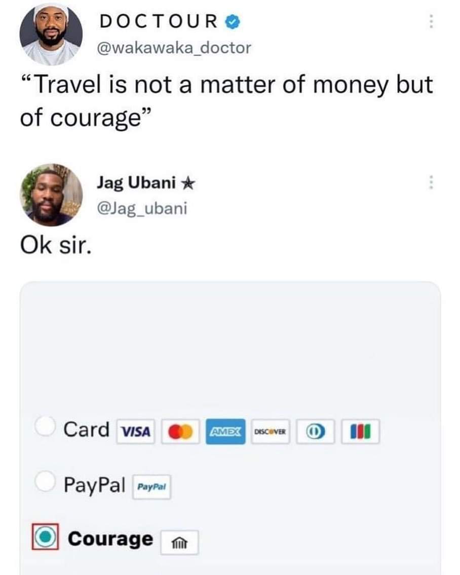 All you need is courage I guess
 Japan, I'm Coming