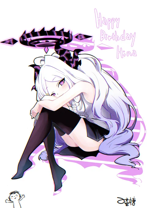 ハピバヒナ #ブルアカ 