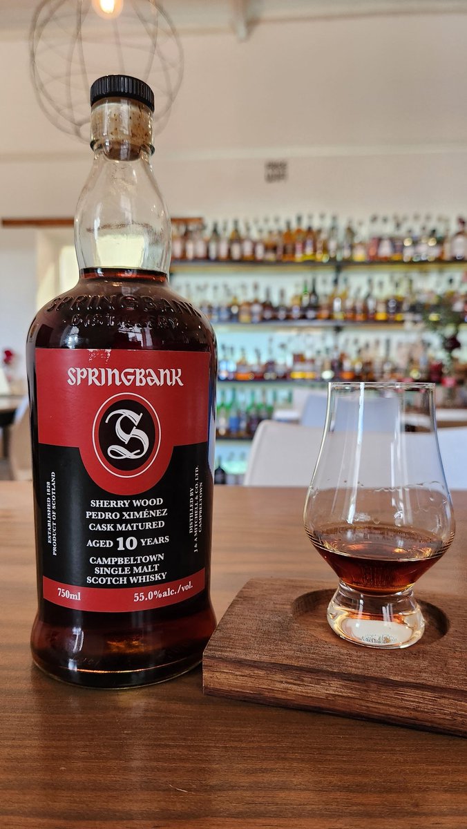 man_whisky's tweet photo. Can't believe that got to taste this unicorn today 😍 @Springbank1828 #pxcask #sherry #SaturdayVibes https://t.co/5TvgD4IvCv