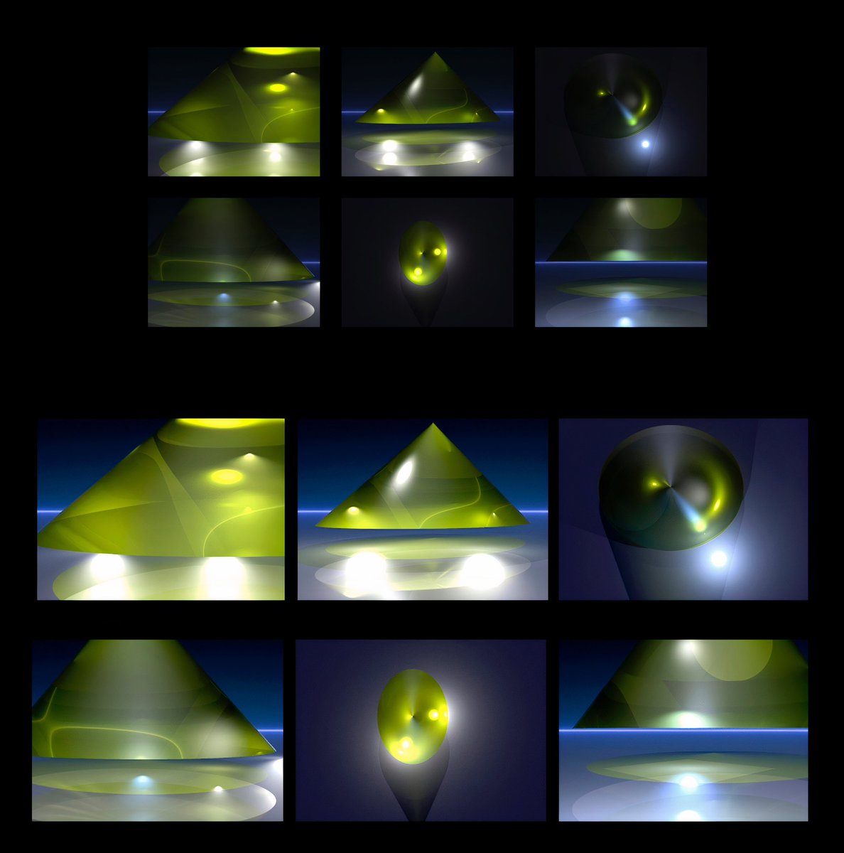 rickpirman's tweet photo. Can anyone guess which program I rendered these in? It was 2004. #3D #render #digitalart #Digital #light 🤔 https://t.co/Zna6P4ZDga