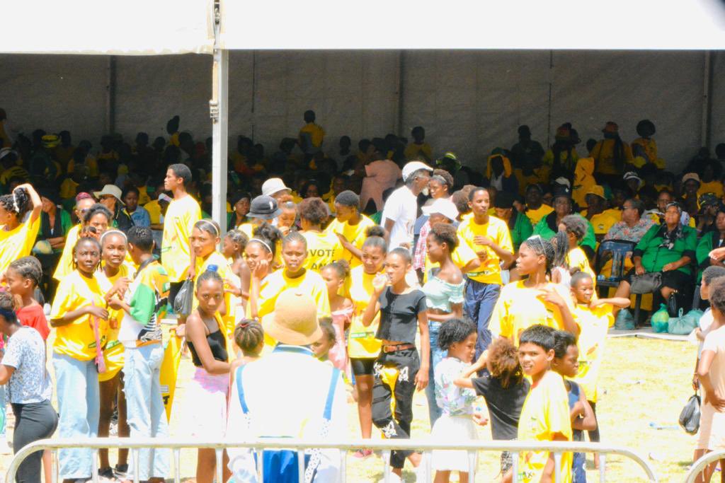 AncNcape's tweet photo. ANC 111th Anniversary 

“The ANC believes in the power of our people”, Cde Nomvula Mokonyane 

#ANCNorthernCape 
#ANC111 
#BuildingBetterCommunities https://t.co/UKa8t80joV