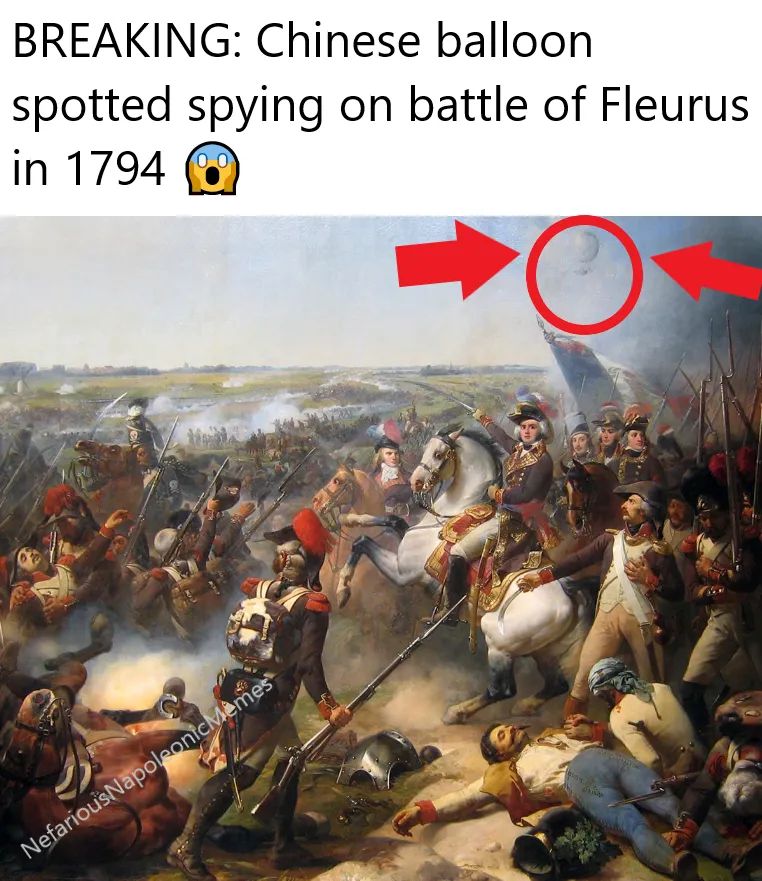 The #ChineseSpyBalloon was always there.
Maybe <a href="/elonmusk/">Elon Musk</a> has some info about that.