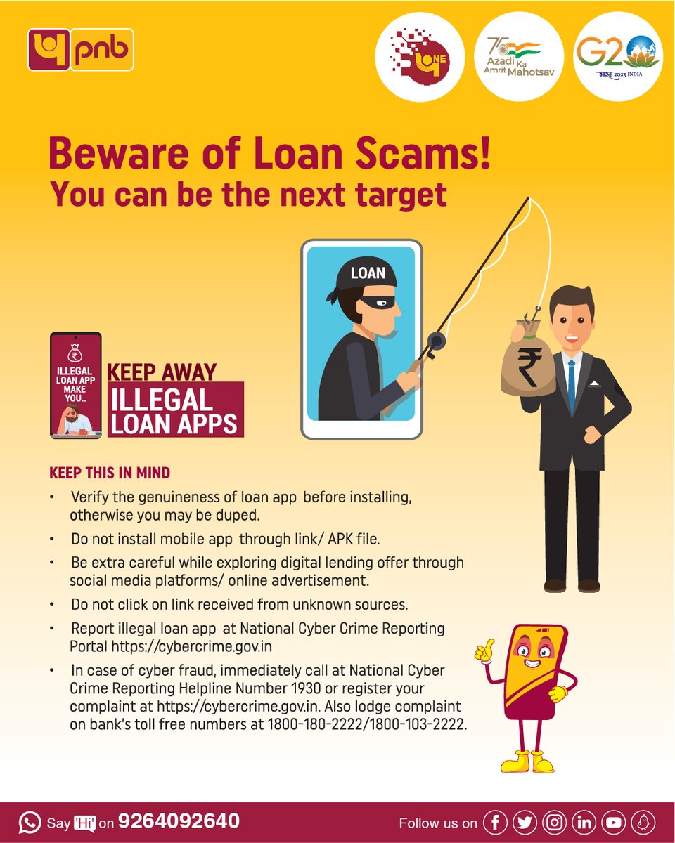Punjab National Bank On Twitter Loan Apps Could Be A Trap Remember punjab-national-bank-on-twitter-loan-apps-could-be-a-trap-remember