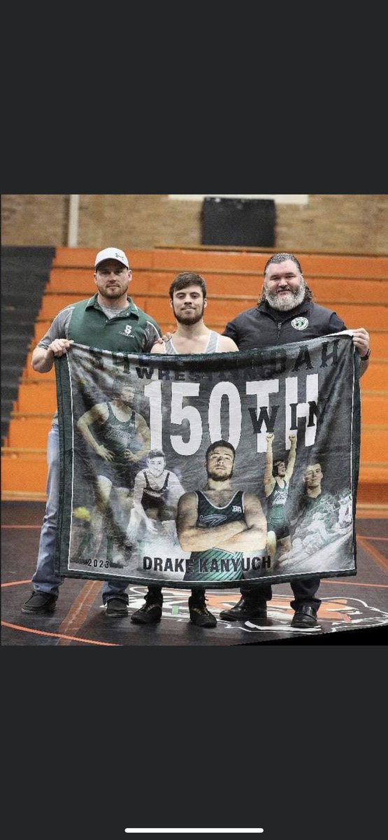 Congrats to Drake on another milestone! 150 wins!!! First in Shenandoah history to do it! #ProudCoach