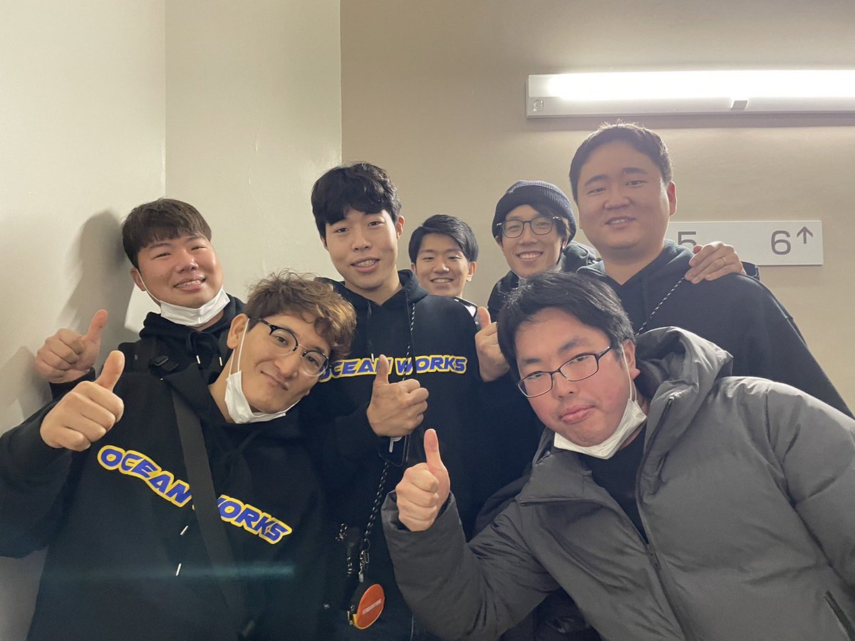 aserora510's tweet photo. 韓国から来られた方々と!
楽しかったです!
#oceanworks https://t.co/KaKdDp7BnB