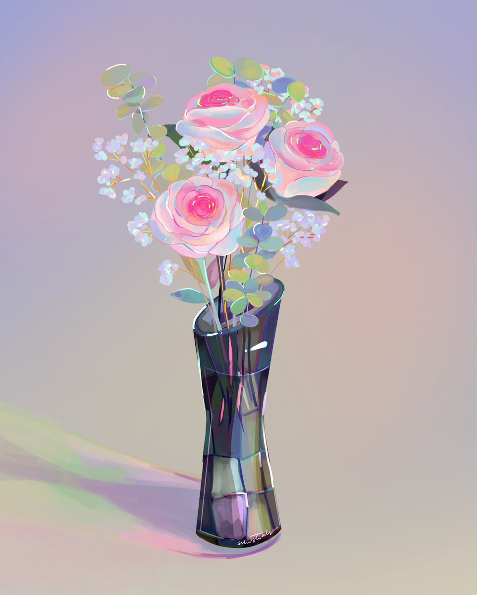 「I made an illustration of the bouquet my」|꒰ rain ꒱のイラスト