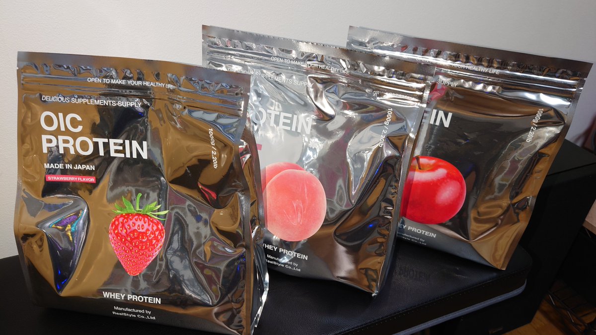 nico18_jp's tweet image. OIC PROTEINお世辞抜きで美味い！
ピーチ飲んでみたけど味はネクターのピーチ味🍑
溶けも凄く良いしトロミもまったくないから飲みやすい

#RealStyle