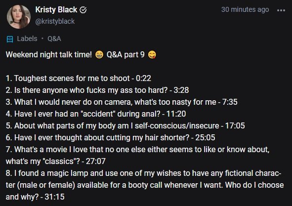 New episode of Q&amp;A is now posted on https://t.co/AGC6RtJJPN ! 🤩 Get to know me even more... 😋 https://t<a href="/tag/amazonwishlistgift"class="tags"><span>#amazonwishlistgift</span></a>