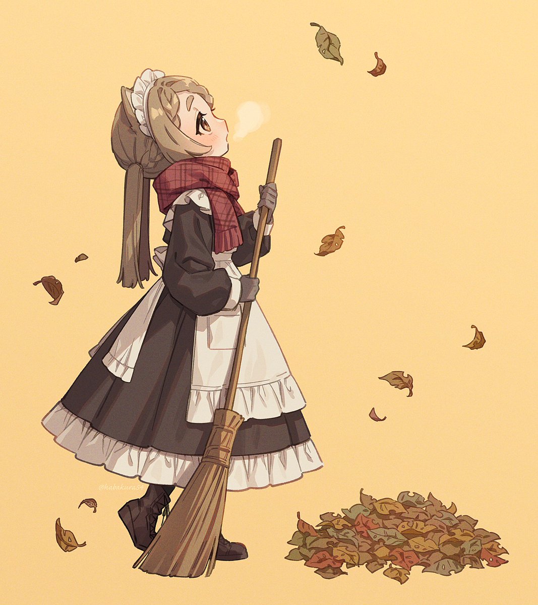 「#これを見た人はメイドをTLに放流しよう 」|ごし🍫のイラスト