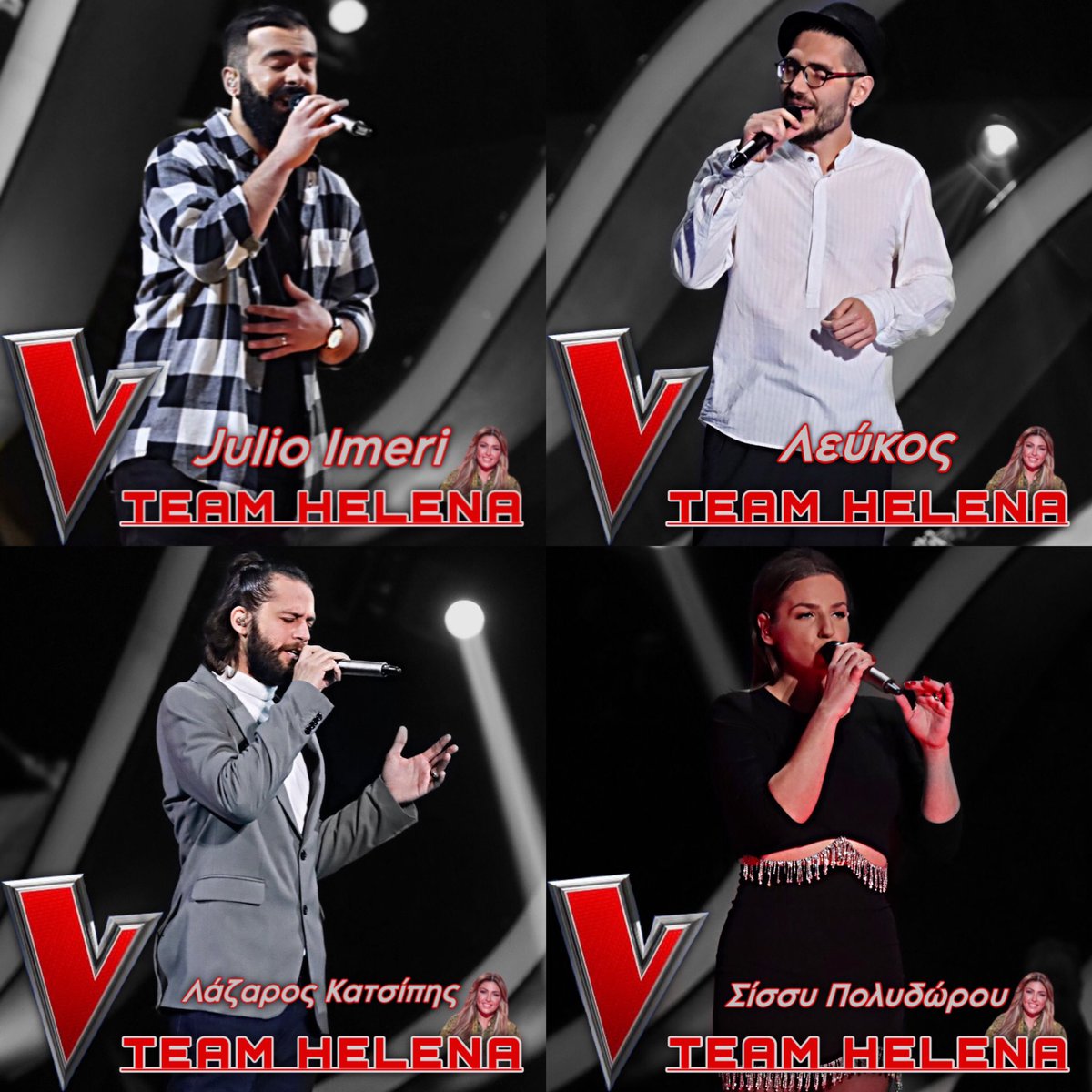 Απόψε ψηφίζουμε #TeamHelena ! Με την number one coach <a href="/paparizouhelena/">Helena Paparizou</a> 🙌🏼 #TheVoiceGr