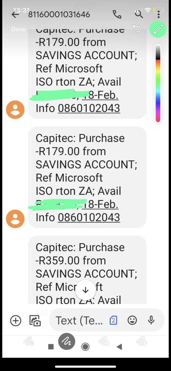 NDUHMTSHALI's tweet photo. Warning ⛔️
Capitec has done it again. Today I woke up with these transactions angiwazi.
I went to capitec earlier I didn't get any help. #capitecfraud @CapitecBankSA https://t.co/yclD8KL1O6