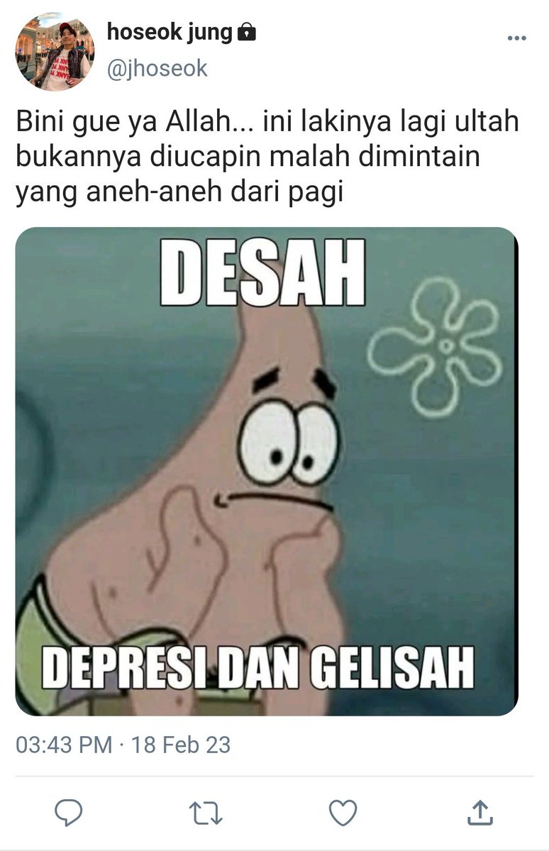 Pit. on Twitter "Desah."