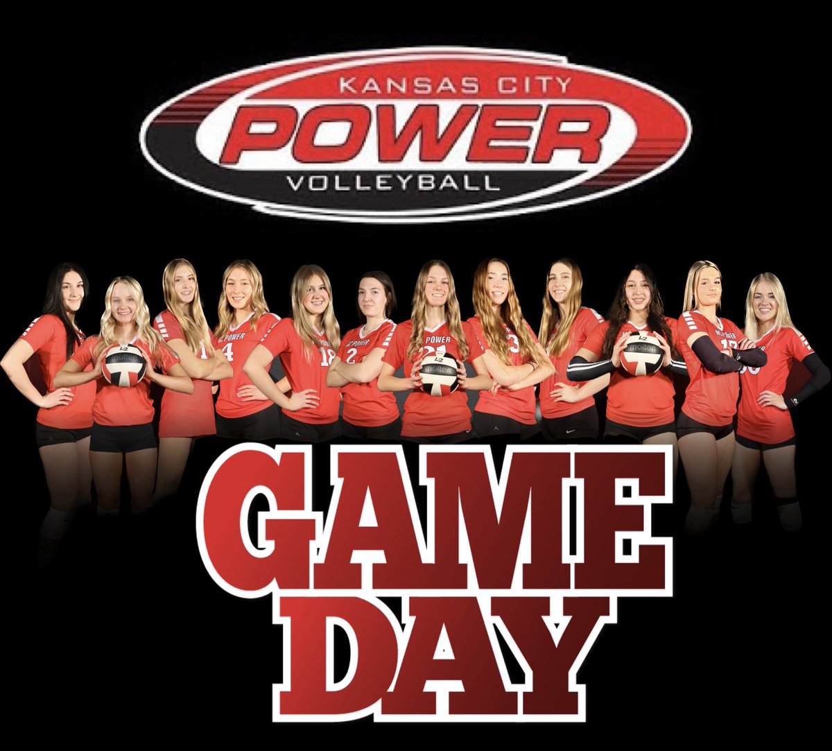 It’s game day‼️ <a href="/TCVolleyball/">TC Volleyball</a> 
Court 32 7:30am, 9:30am and 12:30pm. #letsgo <a href="/kcpowervb/">KC Power Volleyball</a> 16 Black @HOAVB <a href="/VBAdrenaline/">VB Adrenaline</a> <a href="/PrepDigKS/">Prep Dig Kansas</a>