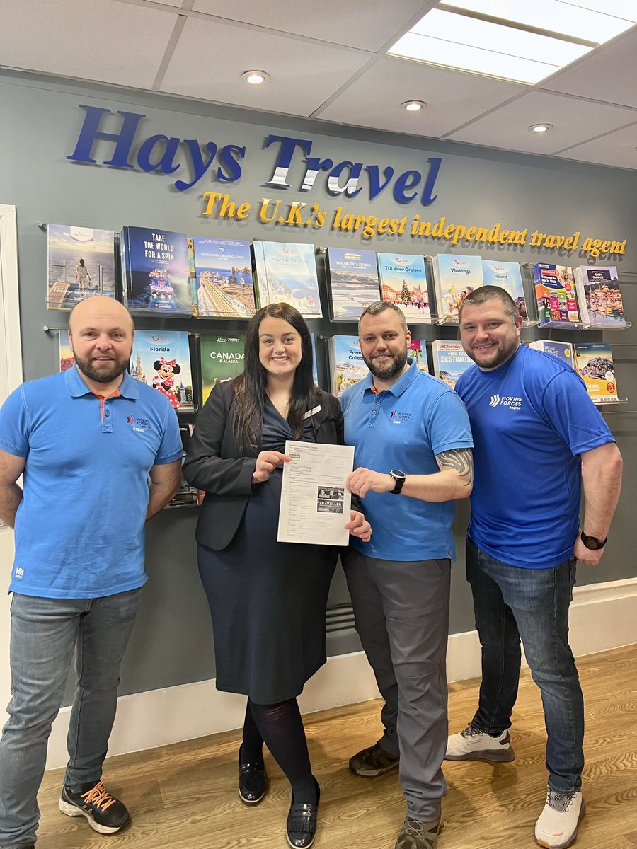 MovingForces's tweet image. Huge thanks to @haystravelwesth supporting local veterans and helping us with flights for our WW1 POW German to Bolton journey. If you know a local firm who’d like to get involved, please get in touch! @WWTWNorthWest justgiving.com/crowdfunding/m…