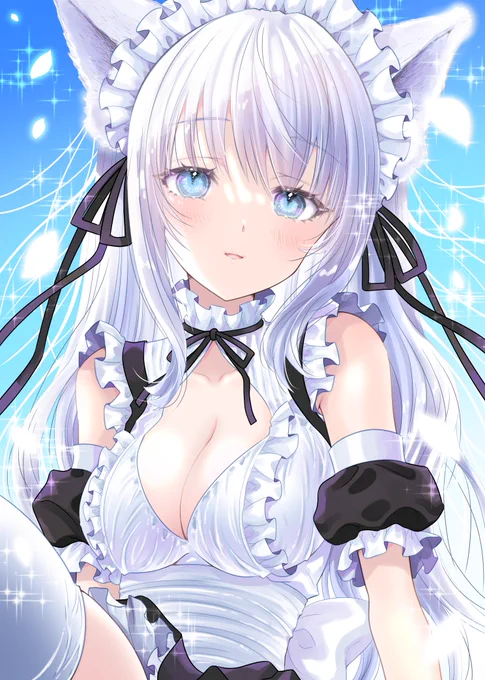#これを見た人はメイドをTLに放流しよう 