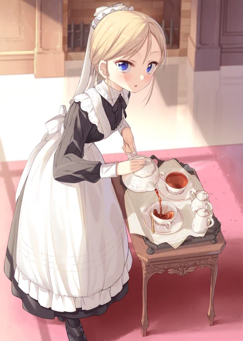 「休憩になされますか?」 #これを見た人はメイドをTLに放流しよう 