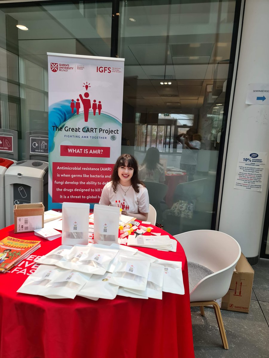 Great CART Project (@greatcartproj) on Twitter photo Great kick off today of the <a href="/greatcartproj/">Great CART Project</a> Lots of engaging visitors and interaction. As always <a href="/MicrobioSoc/">Microbiology Society</a> supported the event! Thanks to everyone who have supplied our first set of samples. Get in touch to take part! Great kick off today of the <a href="/greatcartproj/">Great CART Project</a> Lots of engaging visitors and interaction. As always <a href="/MicrobioSoc/">Microbiology Society</a> supported the event! Thanks to everyone who have supplied our first set of samples. Get in touch to take part!