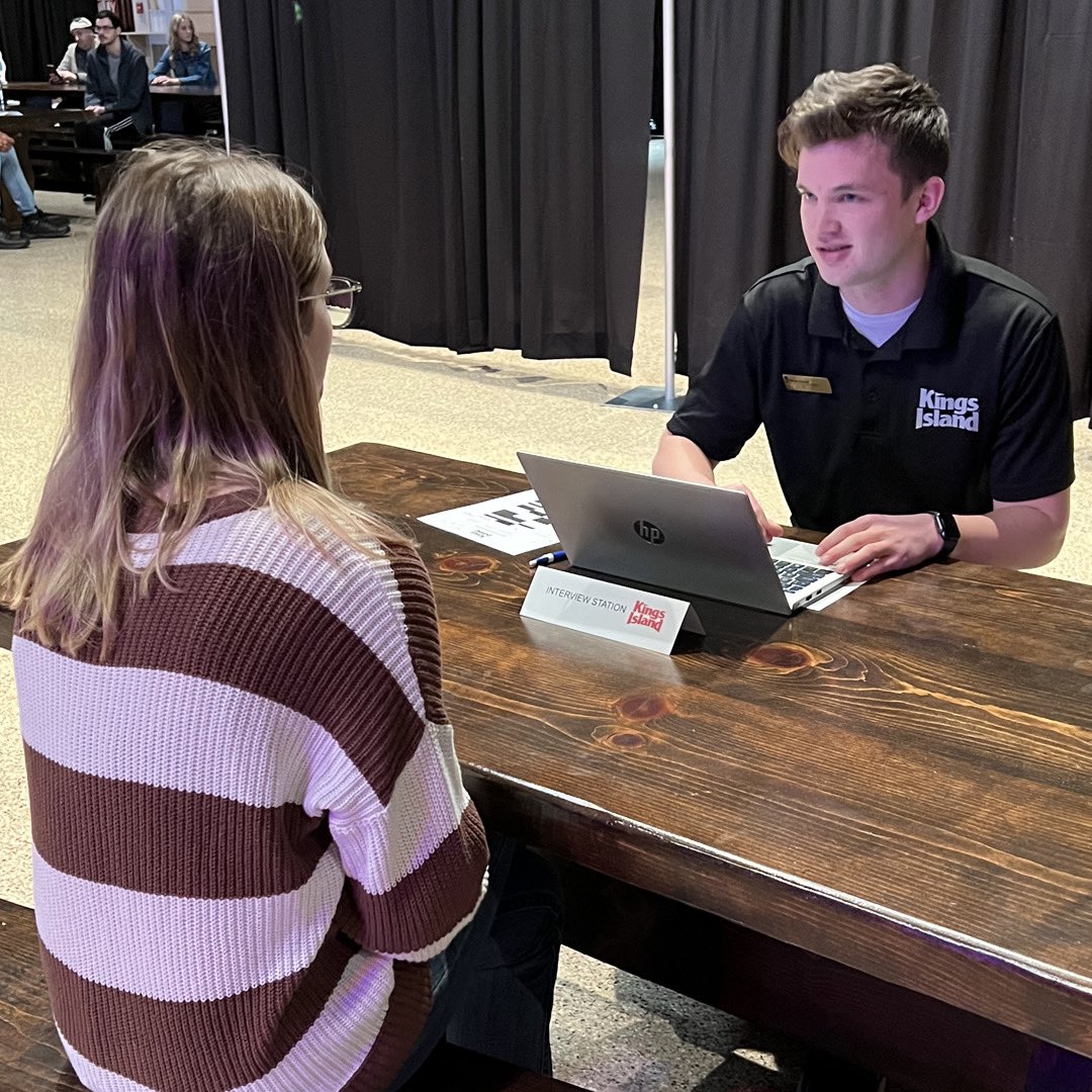 Kings Island on Twitter "Scenes from our job fair. Join us onsite