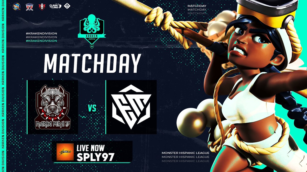Monster League (@leaguehispanic) on Twitter photo ⏰️Today!!! <a href="/sply97/">SpLy</a> will bring to you
MHL Kraken Division Week 1:
The match between
⚔️<a href="/MarcaPeruClan/">Marca Perú 3.3</a> 3.3 and <a href="/ExaltMight/">Exalt Might Esports</a> at 21:05 UTC⚔️ ⏰️Today!!! <a href="/sply97/">SpLy</a> will bring to you
MHL Kraken Division Week 1:
The match between
⚔️<a href="/MarcaPeruClan/">Marca Perú 3.3</a> 3.3 and <a href="/ExaltMight/">Exalt Might Esports</a> at 21:05 UTC⚔️